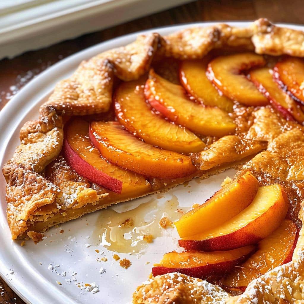 Easy Peach Galette: Secrets to a Flaky Crust & Juicy Filling